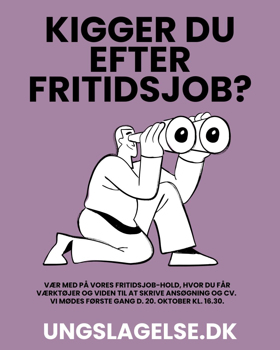Vil du gerne tjene dine egne penge, men synes, at det er svært at lande det helt rigtige fritidsjob? På vores fritidsjobshold får du tips og tricks til at komme godt i mål 🥇