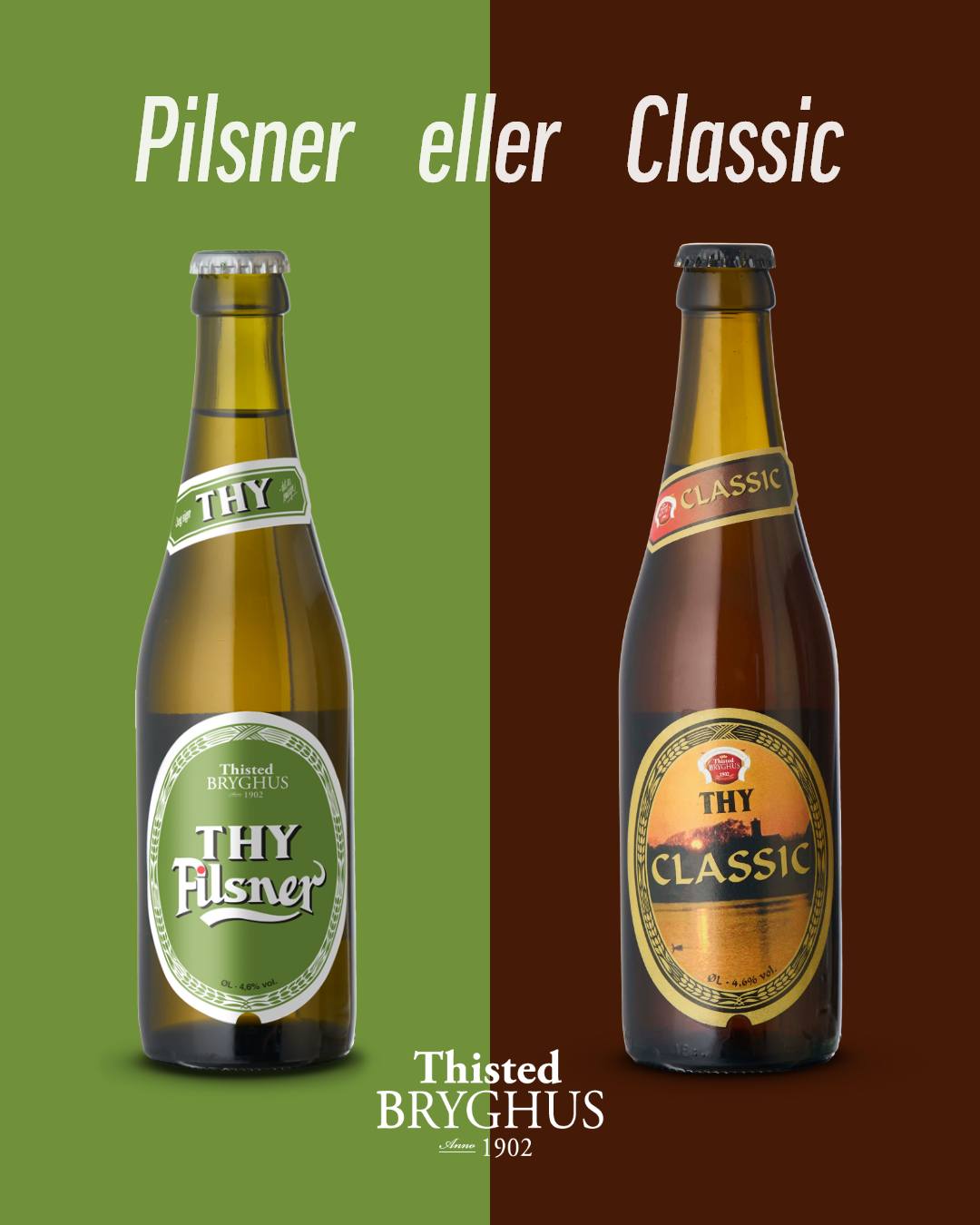 Klassikere af den gode slags 🍺
Der er noget trygt ved en god klassiker. Thy Pilsner og Thy Classic er to af de øl, der har fulgt mange af jer gennem både hverdage, frokostborde, familiefester og stille stunder i godt selskab.
To forskellige øl, men med samme udgangspunkt: godt håndværk, ordentlige råvarer og en smag, man kan vende tilbage til igen og igen.
Skål for klassikerne – og skål for en god lørdag 🍻
#thistedbryghus #thypilsner #thyclassic #smagenafgodthåndværk