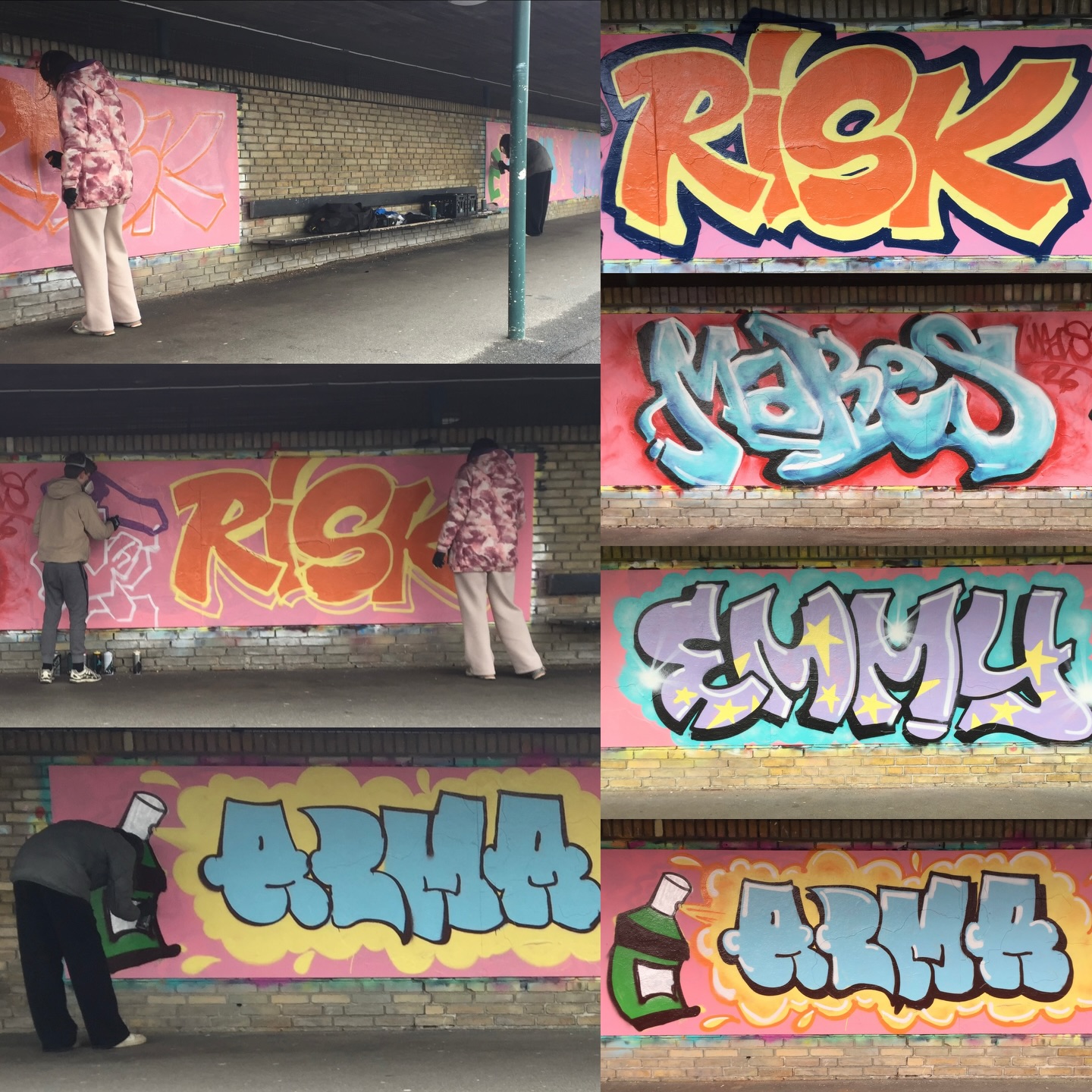 Graffiti sæsonen er ved at være slut, men kemien og kundskaberne på graffitiholdet blomstrer stadig! 🎨🔥
Vi glæder os til at ses igen på torsdag 🥳
#LTU💙 #Graffiti #Hold