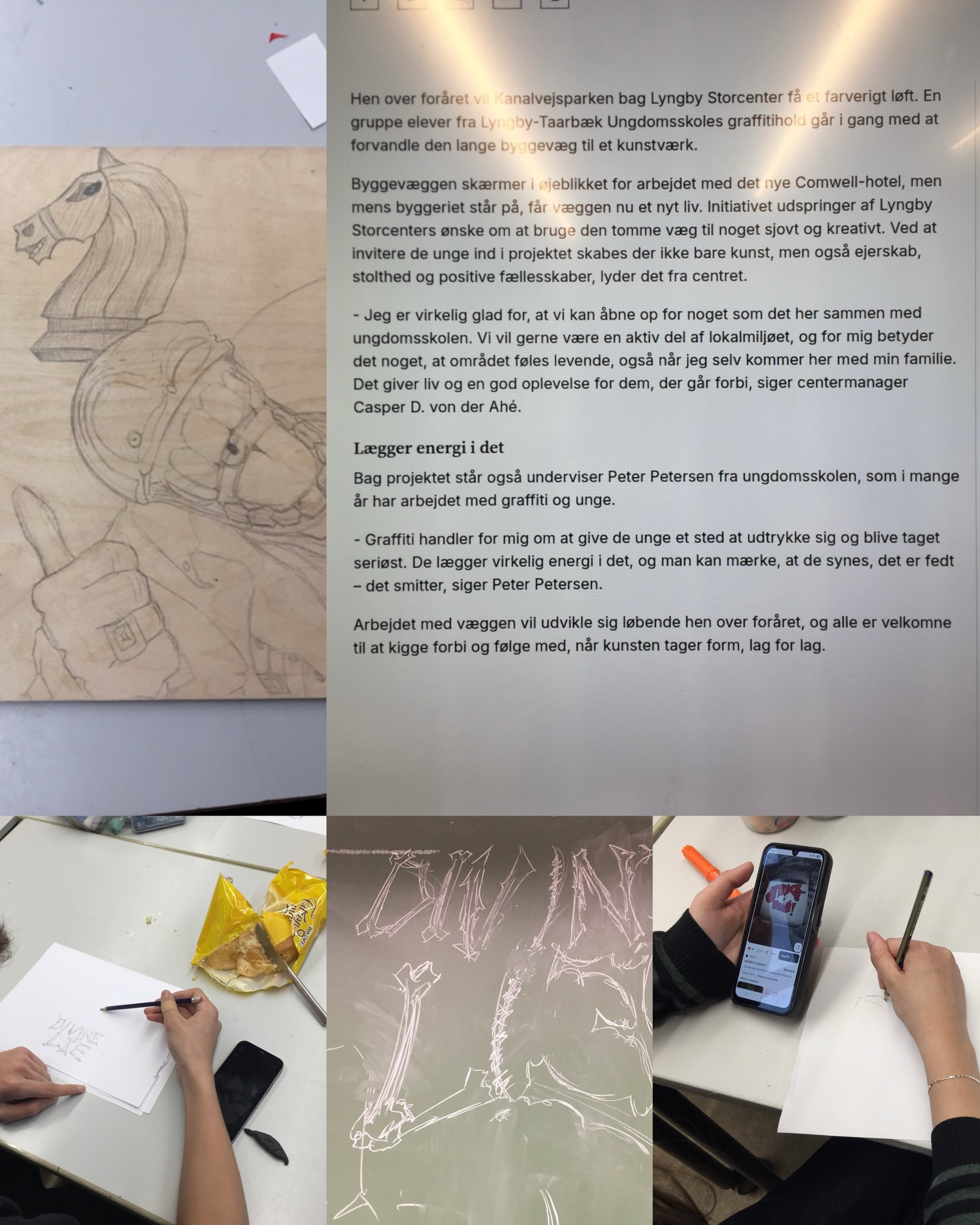 Formelt lukkede vi således sæsonen for graffiti denne torsdag!🎨
Tak til alle deltagerne for engagement og godt humør. Vi males ved igennem sommeren og glæder os til at åbne igen senere på året - på gensyn om lidt 👏🥳👏
#LTU💙 #Graffiti #Graffitiholdet