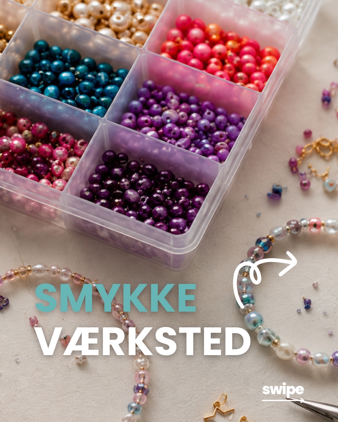 💎 Smykkecafé ✨
Har du lyst til at designe dine egne smykker?
I Smykkecaféen arbejder vi med perler, kæder, charms og kreative teknikker, så du kan lave accessories, der passer præcis til din egen stil. Du bestemmer selv farver, former og udtryk – kun fantasien sætter grænser! 🌈😊
Her kommer du til at:
💎 Designe dine egne smykker
🪩 Arbejde med forskellige materialer og teknikker
📿 Lave armbånd, halskæder, ringe og meget mere
🎨 Sammensætte farver, perler og charms i din egen stil
✨ Skabe helt unikke accessories, som du kan tage med hjem
Der er plads til både begyndere og dig, der allerede elsker kreative projekter 😊
Læs mere og tilmeld dig på:
🌐 www.mariagerfjordungdomsskole.dk
𝗟𝗜𝗡𝗞 𝗜 𝗕𝗜𝗢
@mariagerfjordungdomsskole 👈
#Mariagerfjordungdomsskole #Smykkeværksted #fritidshold