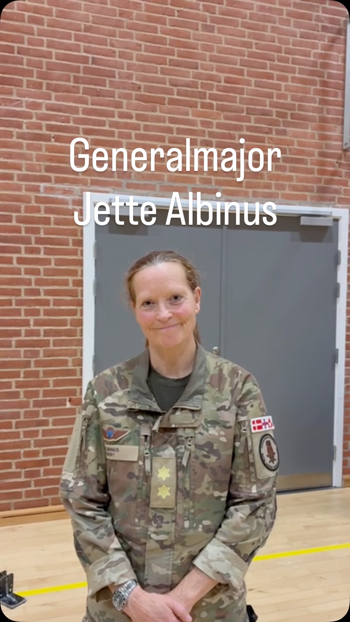 I går havde Ringkjøbing Gymnasium besøg af Generalmajor Jette Albinus, som fortalte om verden....
