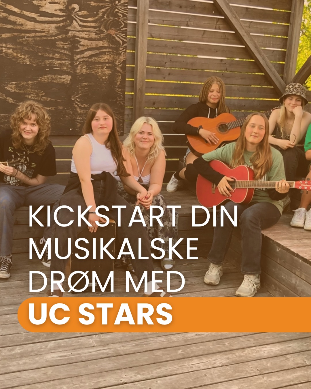 UC Stars – et musikalsk fællesskab for alle! 🎶
Her skaber vi musik, eksperimenterer, skriver sange og deler vores musik med hinanden. Der er også plads til at snakke om livet, drømme og hverdagen over snacks, te og kaffe ☕🎵
Vi støtter hinanden i de kreative processer og bliver bedre sammen – uanset erfaring og musikalsk niveau!
📅 Mandage kl. 17–20
📅 Torsdage kl. 17–21
📍Møllevejen Skole, Møllevej 9s, 2990 Nivå
Læs mere og tilmeld dig på:
🌐 www.ungfredensborg.dk
𝗟𝗜𝗡𝗞 𝗜 𝗕𝗜𝗢
@ungfredensborg
#Ungfredensborg🧡 #UCstars2627 #ungifredensborg #UCstars