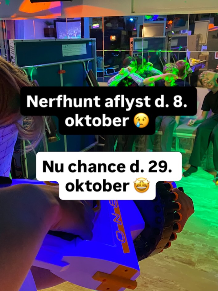 🔫Tilmelding på Ltu.dk
#ltu💙 #nerfhunt #undergrundenltu #ungilyngbytaarbæk